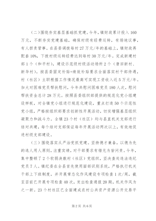 基层党建工作党委书记述职报告范文.docx