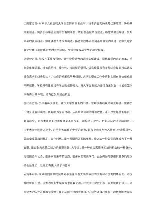 大学生职业生涯规划书范文.docx
