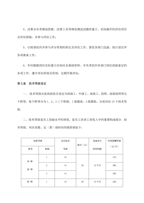 岗位技能评定方案.docx