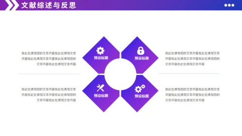 企业工商管理专业毕业论文答辩紫色通用PPT模板