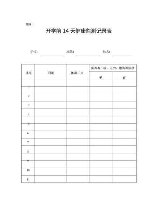 开学返校须知.docx