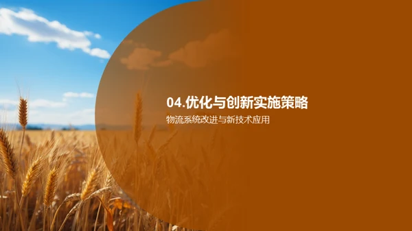 农业供应链的创新与优化
