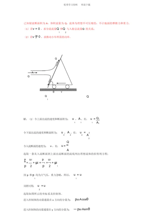 工程流体力学答案(陈卓如)第七章.docx