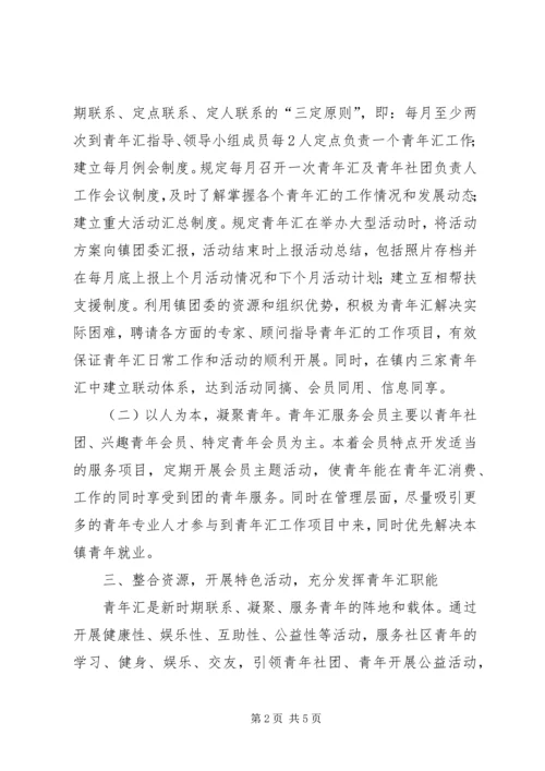 团委乡村青年汇工作调研报告 (2).docx