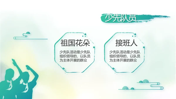 中国风党风廉政建设文化工作总结汇报动态PPT