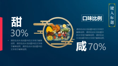 情满中秋节月圆夜通用PPT模板