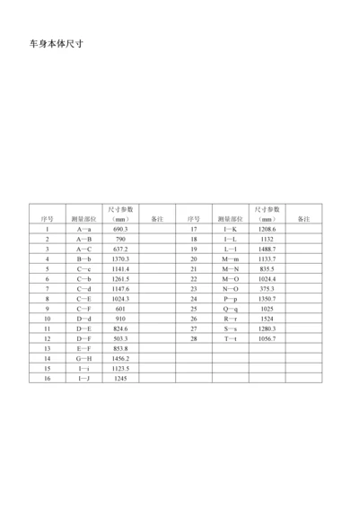 车身维修手册.docx