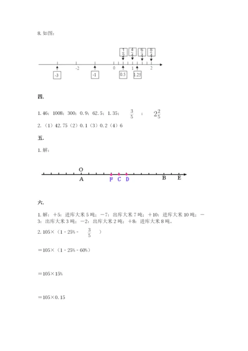 最新苏教版小升初数学模拟试卷含答案【研优卷】.docx