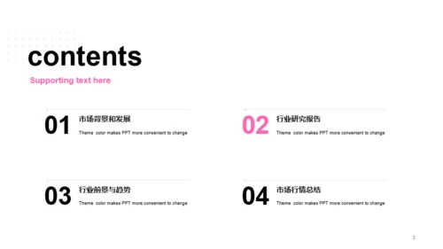 红蓝色创意炫酷3D医疗市场营销