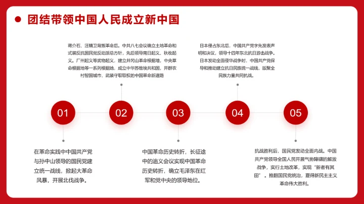 百年初心历久弥坚_党政风PPT模板