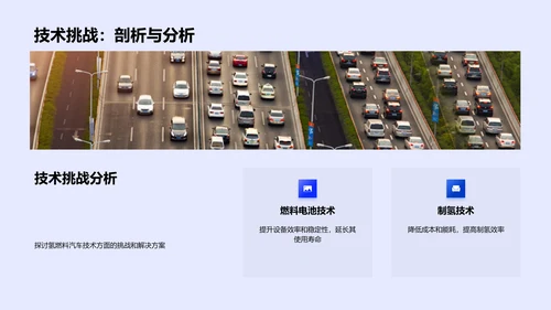 氢燃料汽车融资计划PPT模板