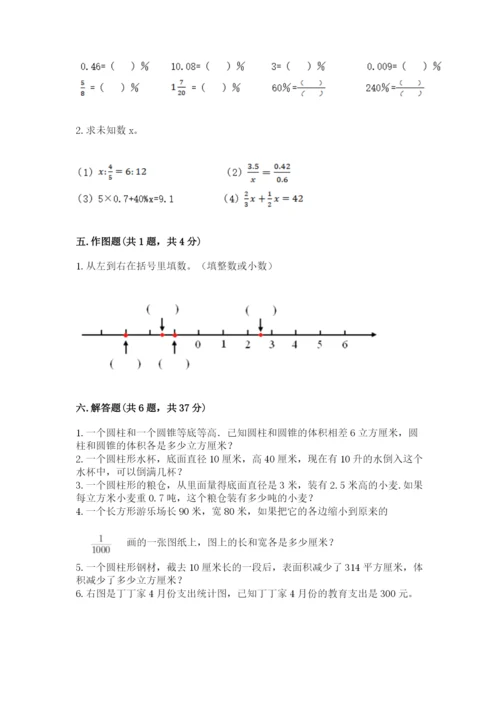 冀教版小升初数学模拟试卷精品【模拟题】.docx