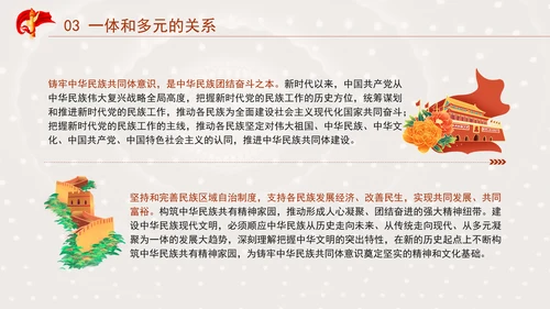 中国传统文化宣传建设中华民族现代文明要把握好的关系专题党课PPT