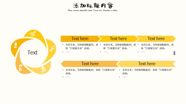 黄色卡通吃货节活动策划通用PPT模板