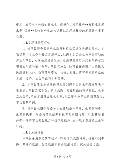 羊叉河综合方案可行性研究报告 (3).docx