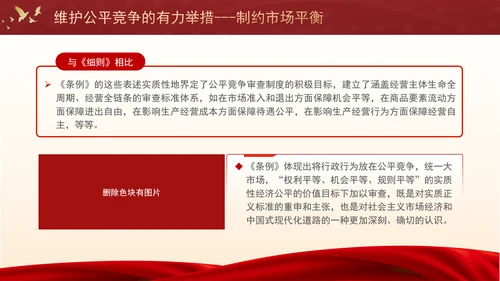 维护公平竞争的有力举措制约市场平衡专题党课PPT