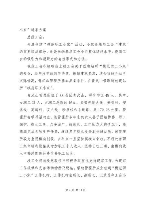 职工小家建家计划和措施.docx