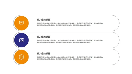 商务风橘色地产年终述职报告PPT模板