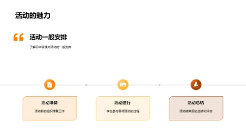 四年级活动全纪实