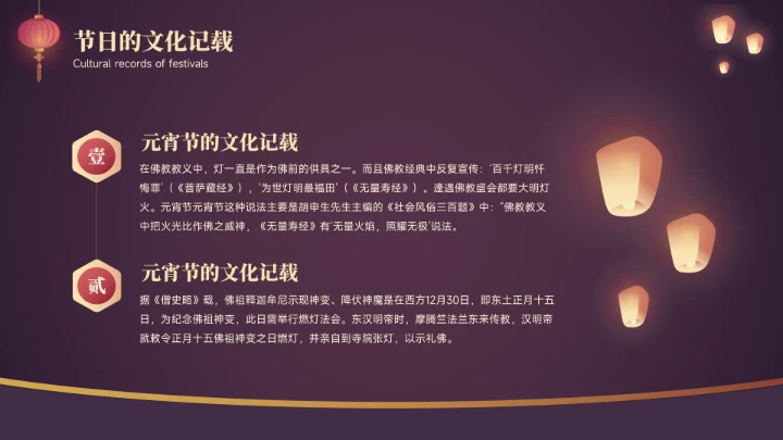 元宵节传统节日宣传介绍