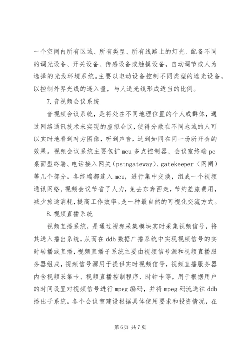 多功能会议室系统建设心得_1.docx