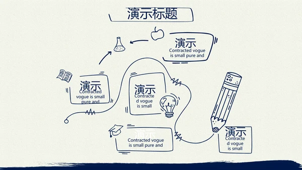 蓝色简约年终总结汇报演讲PPT