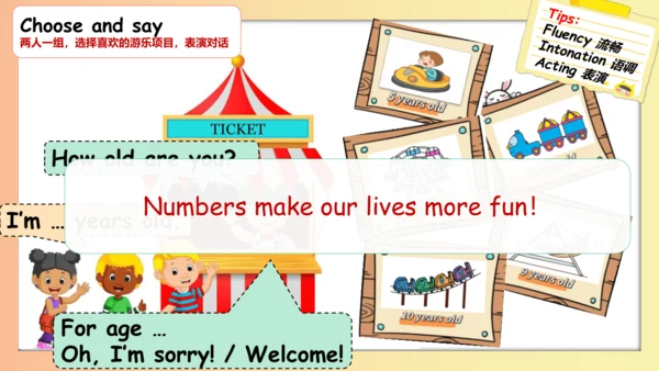 Unit 6 Useful numbers  A Let’s talk & Let’s learn 