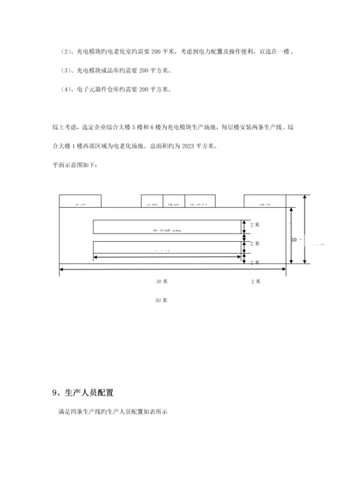 充电模块生产项目计划书.docx