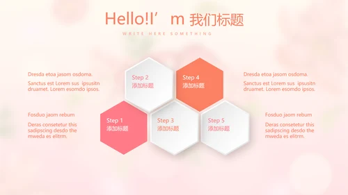 粉色唯美春季护肤动态PPT