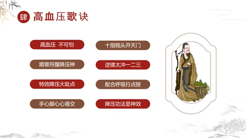 传统中国风中医经络养生PPT课件