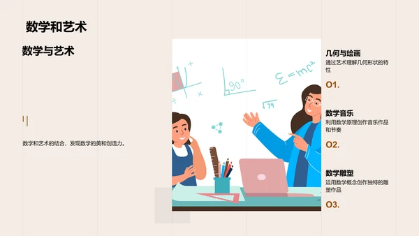 日常生活的数学应用PPT模板