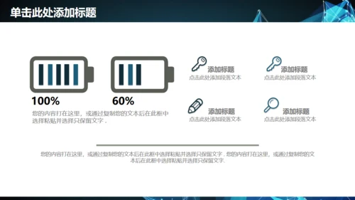 未来科技公司企业年终计划总结通用PPT模板