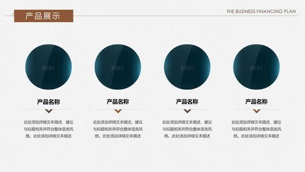 创意复古融资投资商业计划书PPT模板