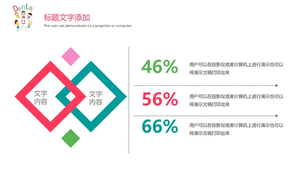 儿童牙齿牙科口腔保健预防与保护PPT模板