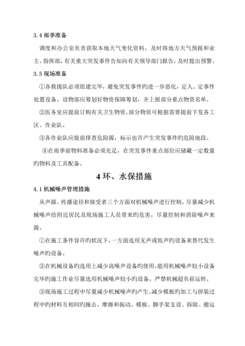 环水保突发事件应急全新预案.docx