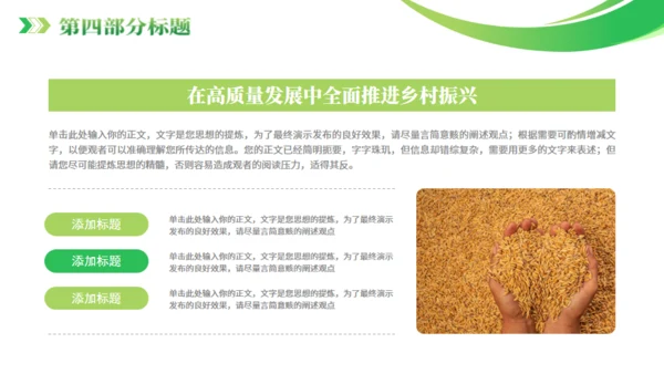 全面推进乡村振兴通用PPT