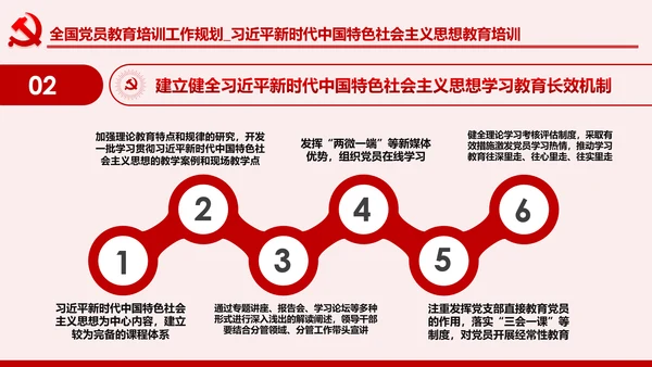 学习解读全国党员教育培训工作规划PPT微党课
