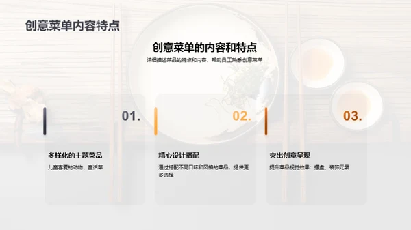 快乐餐厅的创意菜单设计