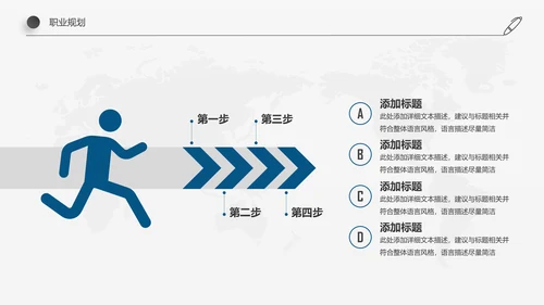 稳重简约详细内容企业员工入职培训PPT模板