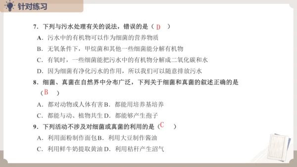 人教版生物八年级上册2.3 细菌、真菌和病毒 本章复习课件(共23张PPT)+视频素材