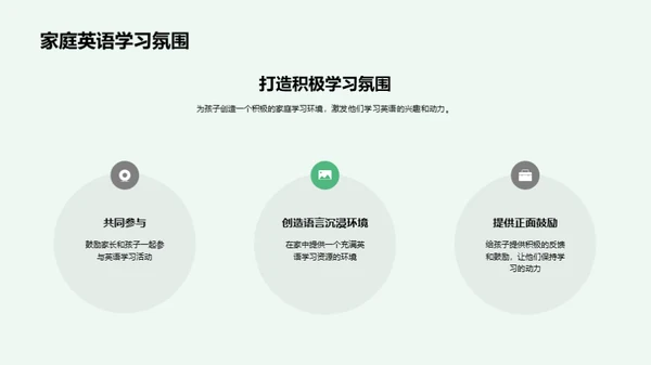 亲子英语习语策略