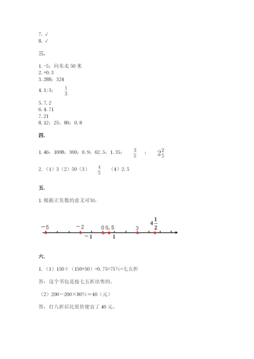 小学毕业班数学检测题【新题速递】.docx