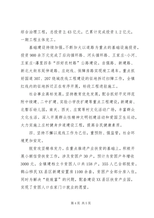 乡镇政府某年工作总结.docx