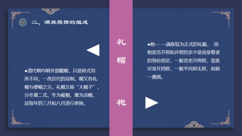 满族介绍通用PPT模板