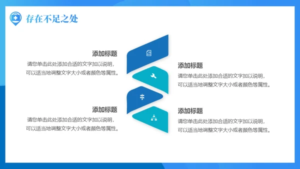 医院疫苗接种工作汇报蓝色简约通用PPT模板