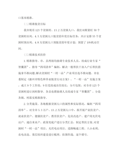 精编之全市脱贫攻坚工作总结报告范文.docx