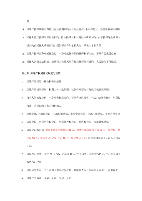 2023年房地产估价师考试房地产基本制度与政策.docx