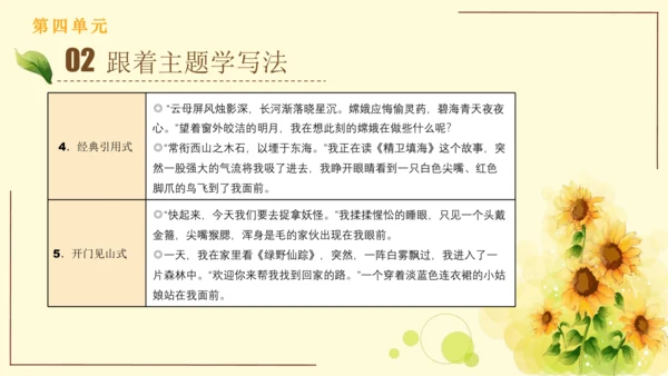 统编版语文四年级上册2024-2025学年度第四单元习作： 我和   过一天（课件）