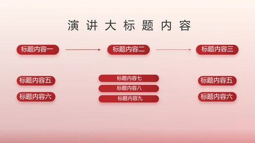 简约红色党建政府工作报告动态PPT