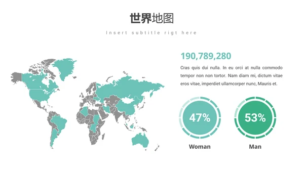 简洁现代设计公司简介商务动态PPT模板